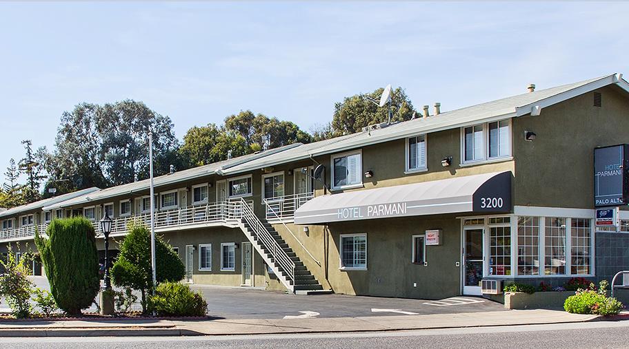 Hotel Parmani Palo Alto Exterior foto